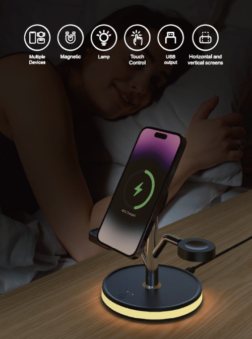 5 in 1 Magnetic Wireless Charger